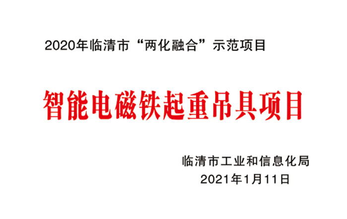 智能电磁铁起重吊具项目
