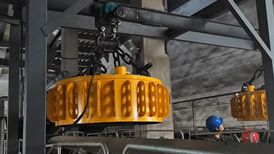 电磁除铁器安装